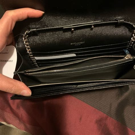 ysl chain wallet in europe price|YSL wallet nordstrom.